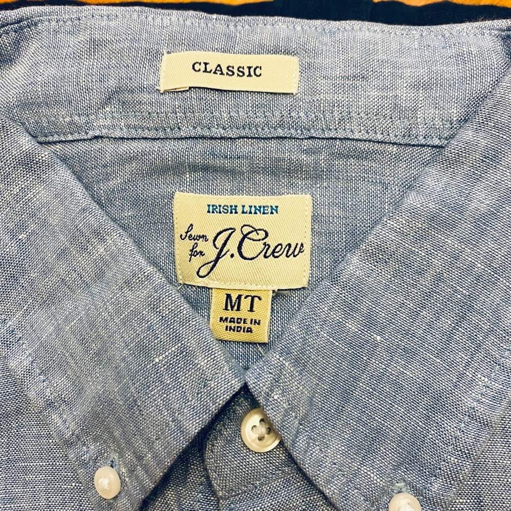 Baird McNutt Irish Linen Short Sleeve Shirt